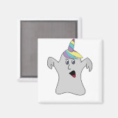 Ich bin ein Boonicorn Niedlich Ghost Unicorn Magnet (Vorderseite/Rückseite)