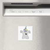Ich bin ein Boonicorn Niedlich Ghost Unicorn Magnet (In Situ (Geschirrspüler))