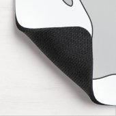 Ich bin ein Boonicorn Niedlich Ghost Unicorn Mousepad (Ecke)