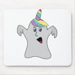 Ich bin ein Boonicorn Niedlich Ghost Unicorn Mousepad