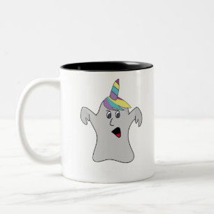 Ich bin ein Boonicorn süßes Gespenst Einhorn Zweifarbige Tasse
