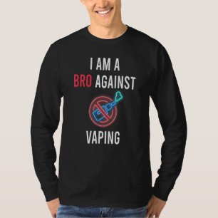 Ich bin ein Bro gegen die schwindende Anti-Vaping- T-Shirt