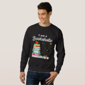 Ich bin ein Buch, das gelesen wird Sweatshirt (Vorne ganz)