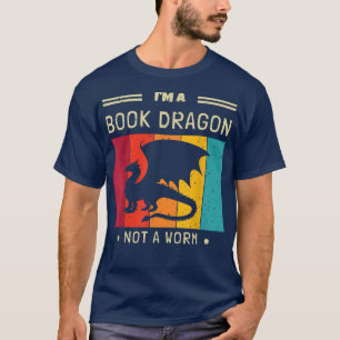 Ich bin ein Buchdrache und kein Wurmbuch über 651 T-Shirt