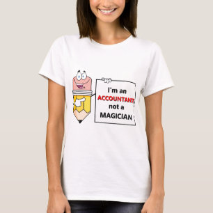 Ich bin ein BUCHHALTER nicht ein MAGIER T-Shirt