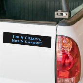 Ich bin ein Bürger Autoaufkleber (Auf Lkw)