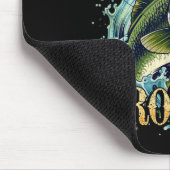 Ich bin ein Byd Byss Bruder Byss Angelgeschenk für Mousepad (Ecke)