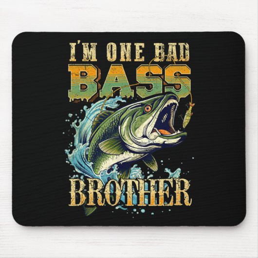 Ich bin ein Byd Byss Bruder Byss Angelgeschenk für Mousepad (Vorne)