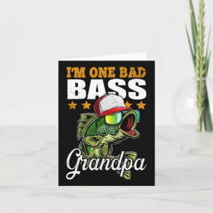 Ich bin ein Byd von Großvater Byss Fishing Vaterta Karte