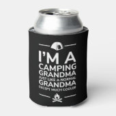 Ich bin ein Camping Oma - Geschenkidee Dosenkühler (Kanne Vorderseite)