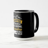 Ich bin ein Camping Oma Tasse (VorderseiteRechts)