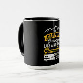 Ich bin ein Camping Oma Tasse (Vorderseite Links)
