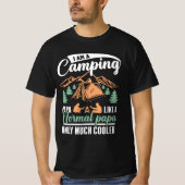 Ich bin ein Camping Papa Vater Mens Funny Camping T-Shirt (Vorderseite)