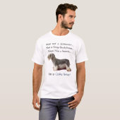 Ich bin ein Cesky Terrier T-Shirt (Vorne ganz)