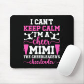 Ich bin ein Cheer Mimi eines Cheerleader Mimi Chee Mousepad (Mit Mouse)