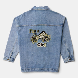 Ich bin ein Cheermädchen Jeansjacke