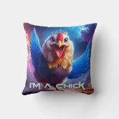 ICH BIN EIN CHICK KISSEN (Rückseite)