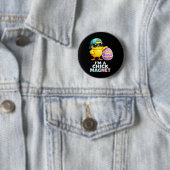 Ich bin ein Chick Magnet Lustiger Ostern Chick Pun Button (Beispiel)