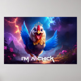ICH BIN EIN CHICK POSTER