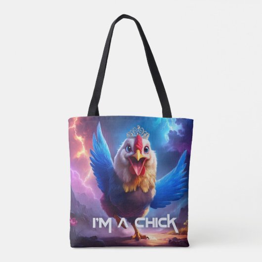 ICH BIN EIN CHICK TASCHE (Rückseite)