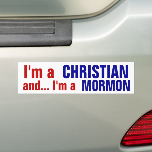 "Ich bin ein christliches und ich bin ein Autoaufkleber (Auf Auto)