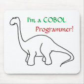 Ich bin ein COBOL-Programmierer! Mousepad (Vorne)