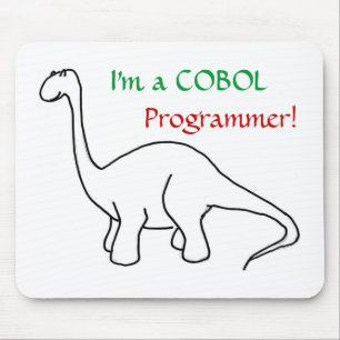 Ich bin ein COBOL-Programmierer! Mousepad