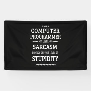 Ich bin ein Computerprogrammierer Banner