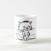 Ich bin ein cooler Cartoon, der zeichne Kaffeetasse (Mittel)