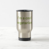ich bin ein cooler Vegetarier Reisebecher (Mittel)