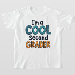 Ich bin ein cooler Zweitklässler T-Shirt für den S