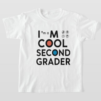 Ich bin ein cooler Zweitklässler T-Shirt zum Zurüc