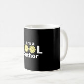 Ich bin ein cooles Autorendesign - mit einer gelbe Kaffeetasse (VorderseiteRechts)