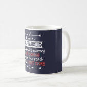 Ich bin ein CRAFTAHOLIC Kaffeetasse (VorderseiteRechts)
