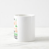 Ich bin ein Custodian Cool Sarcastic Sprichwort Fu Kaffeetasse (Mittel)