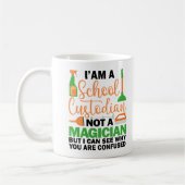 Ich bin ein Custodian Cool Sarcastic Sprichwort Fu Kaffeetasse (Links)