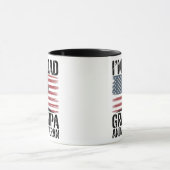 Ich bin ein Dad Opa und Veteran Nichts schreckt mi Tasse (Zentrum)