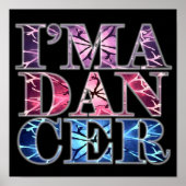 Ich bin ein DANCER (Portfolio Poster) Poster (Vorne)