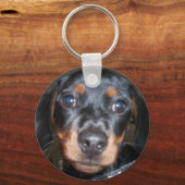 Ich bin ein Daschund! Schlüsselanhänger (Vorderseite)