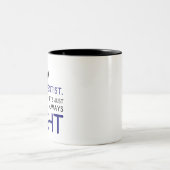 ICH BIN EIN DATENWISSENSCHAFTLER ZWEIFARBIGE TASSE (Mittel)