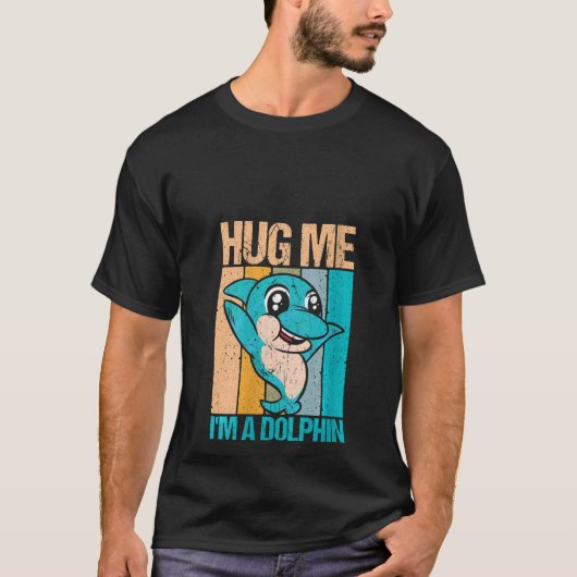 Ich bin ein Delphin-Delphin und Dol T-Shirt (Vorderseite)