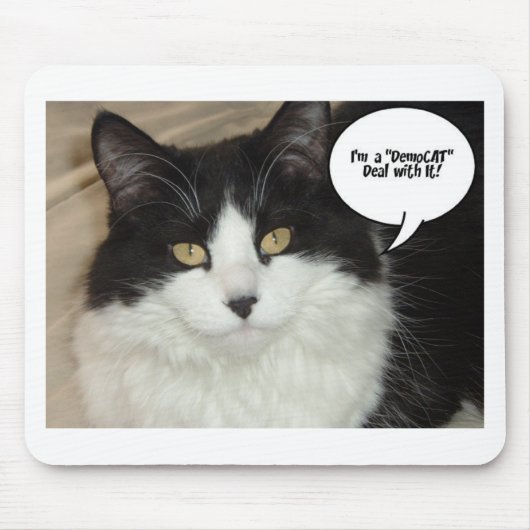 Ich bin ein DemoCAT-Deal damit! Mousepad (Vorne)