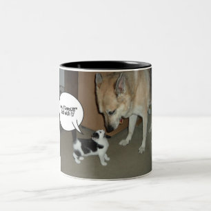 Ich bin ein DemoCAT-Deal damit! Zweifarbige Tasse