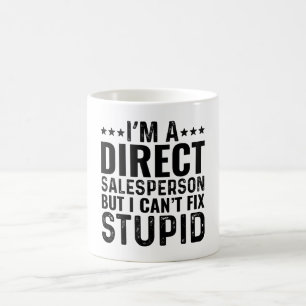 Ich bin ein direkter Verkäufer, aber ich kann kein Kaffeetasse