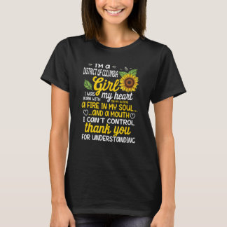 Ich bin ein District of Columbia Girl, ich war mit T-Shirt