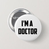 Ich bin ein Doktor Button (Vorne & Hinten)