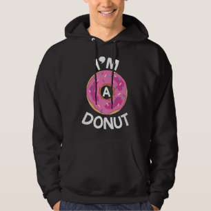 Ich bin ein Donut-Halloween-Kostüm Hoodie
