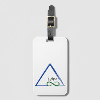 Ich bin ein Dreieck-Gepäckanhänger Gepäckanhänger