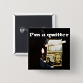 Ich bin ein Drückeberger Button (Vorne & Hinten)