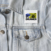 Ich bin ein Drummerknopf Button (Beispiel)